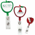 Apple Retractable Badge Reel (Polydome)